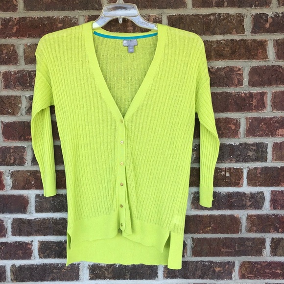 Women’s JCP Semi Sheer Cardigan Size Medium - Picture 2 of 6